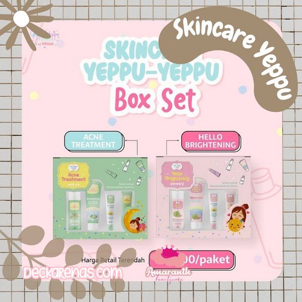 Manfaat Skincare Yeppu Yeppu By Kiyowo untuk wajah - DeckaRenas.Com