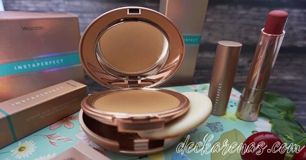 Wardah Instaperfect Skincover Air Cushion bedak padat usia 40 tahun 45 50