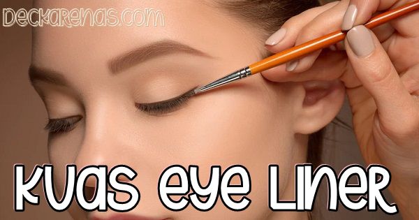nama nama alat make up beserta gambarnya untuk pemula - Kuas Eye Liner