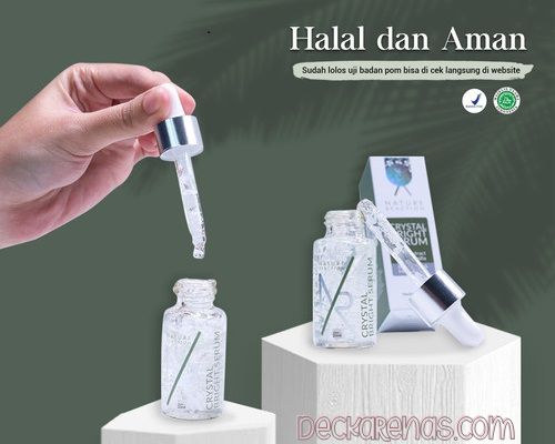 nature reaction crystal bright serum glowing
