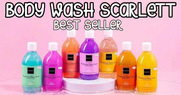 Body wash Scarlett yang Paling Best Seller paling Wangi