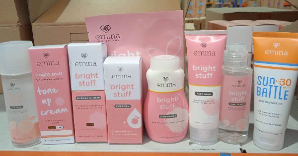 Urutan skincare Emina pagi dan malam hari