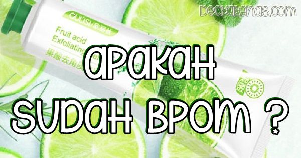 Oulisi Fruit Acid Exfoliating Gel Apakah Sudah BPOM