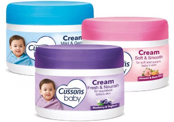 perbedaan cussons baby cream pink biru ungu