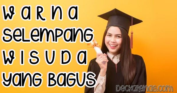 warna selempang wisuda yang bagus