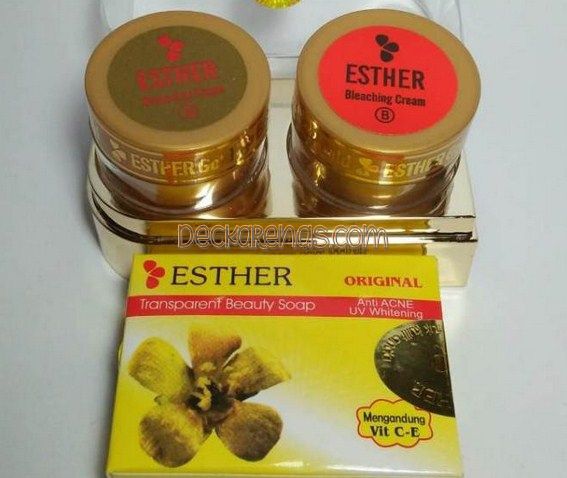 apakah krim esther mengandung merkuri