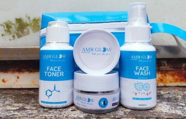 perbedaan amr glow asli dan palsu